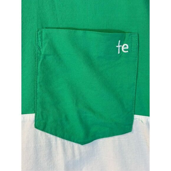 TIPSY ELVES ST. PATRICK DAYS IRISH FLAG BUTTON DOWN SHIRT MEN'S LARGE - Picture 4 of 11